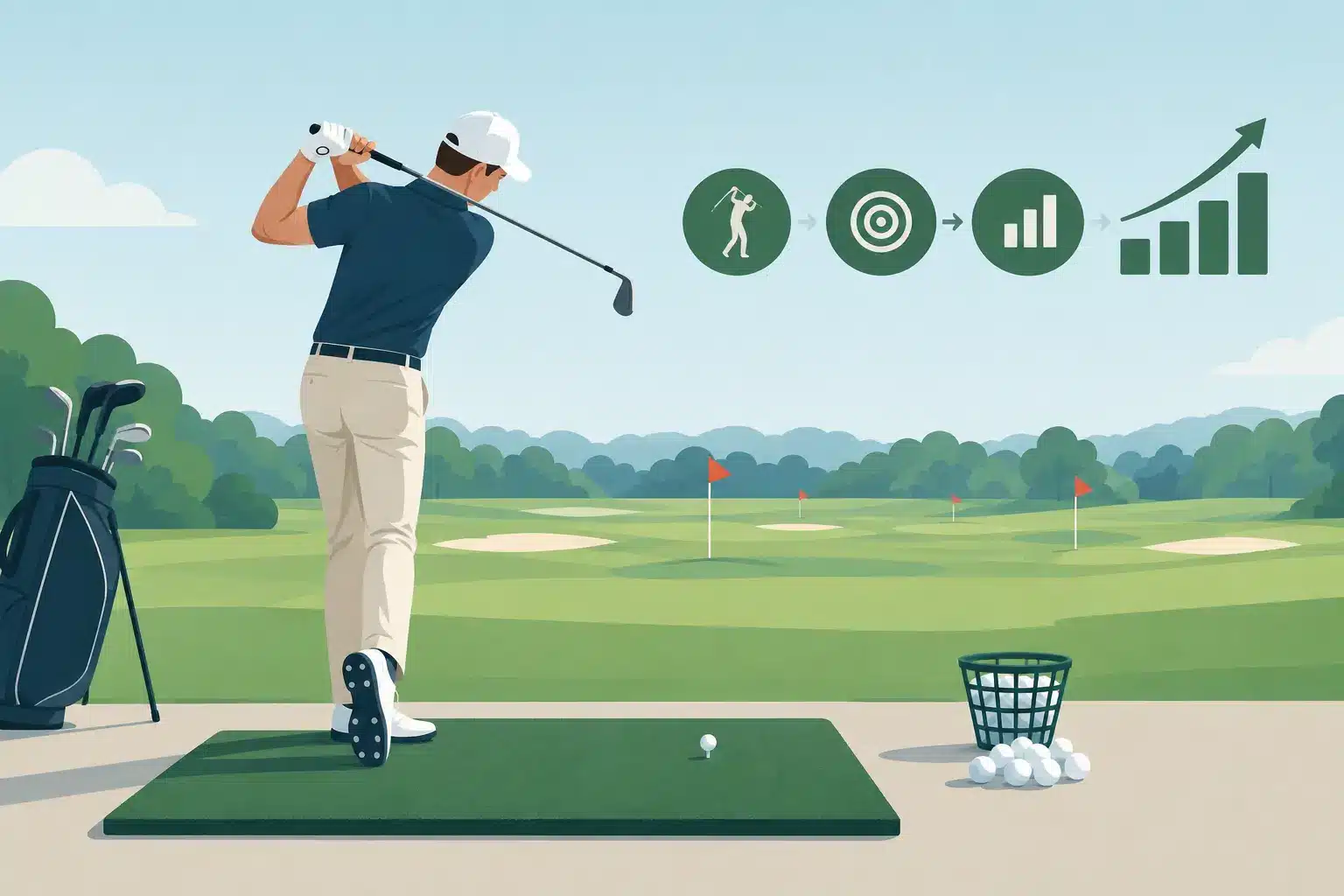 Golf Practice Routine Guide for Measurable Gains